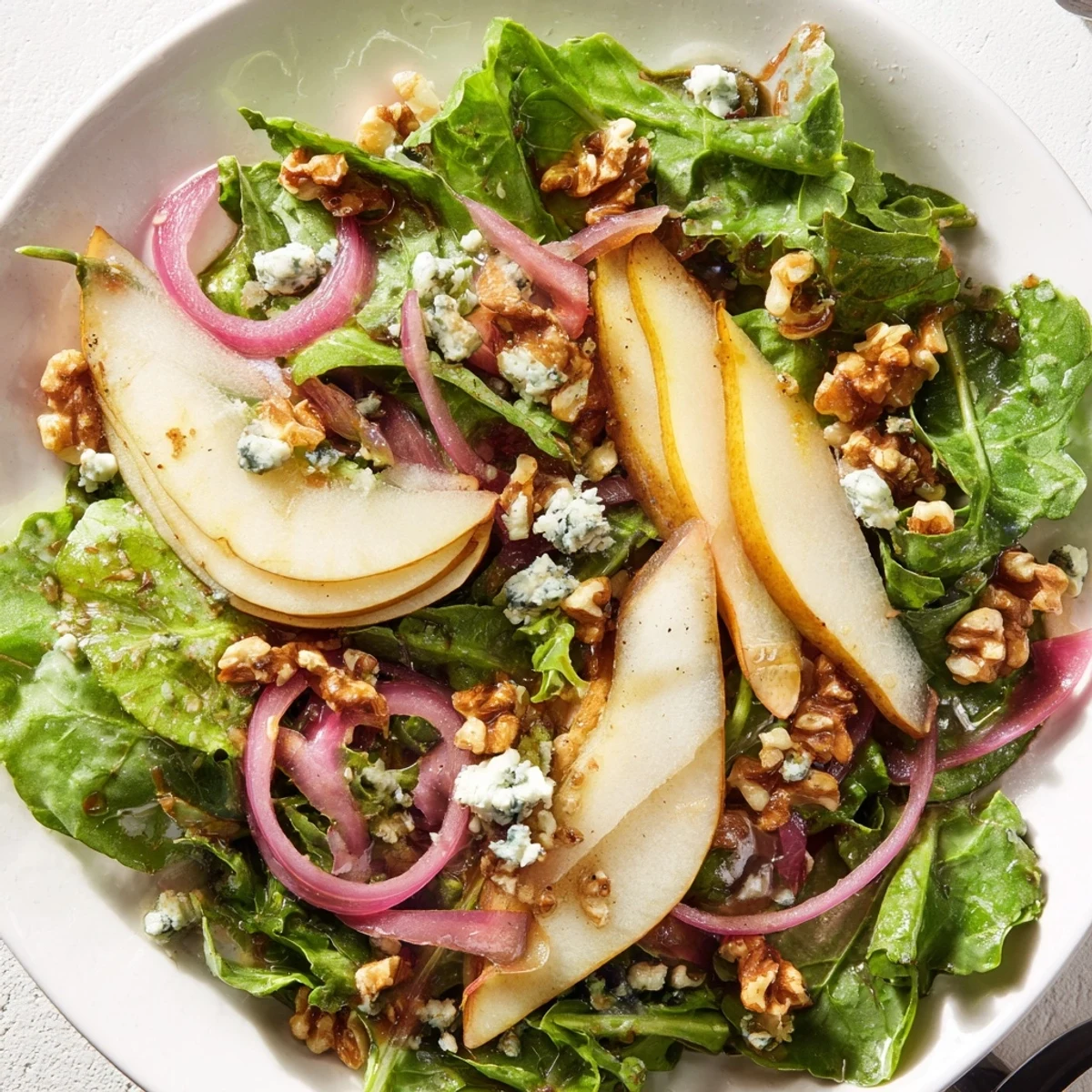 Winter Green Pear Walnuts