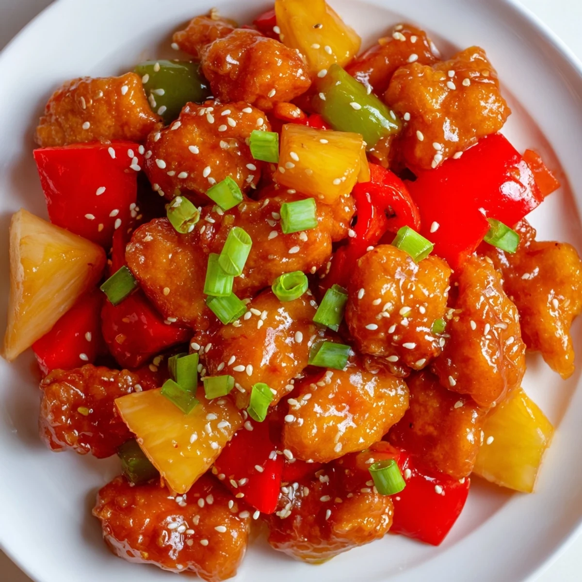 Serve this Sweet Hawaiian Crockpot Chicken over steamed white rice with extra pineapple chunks for a family dinner.