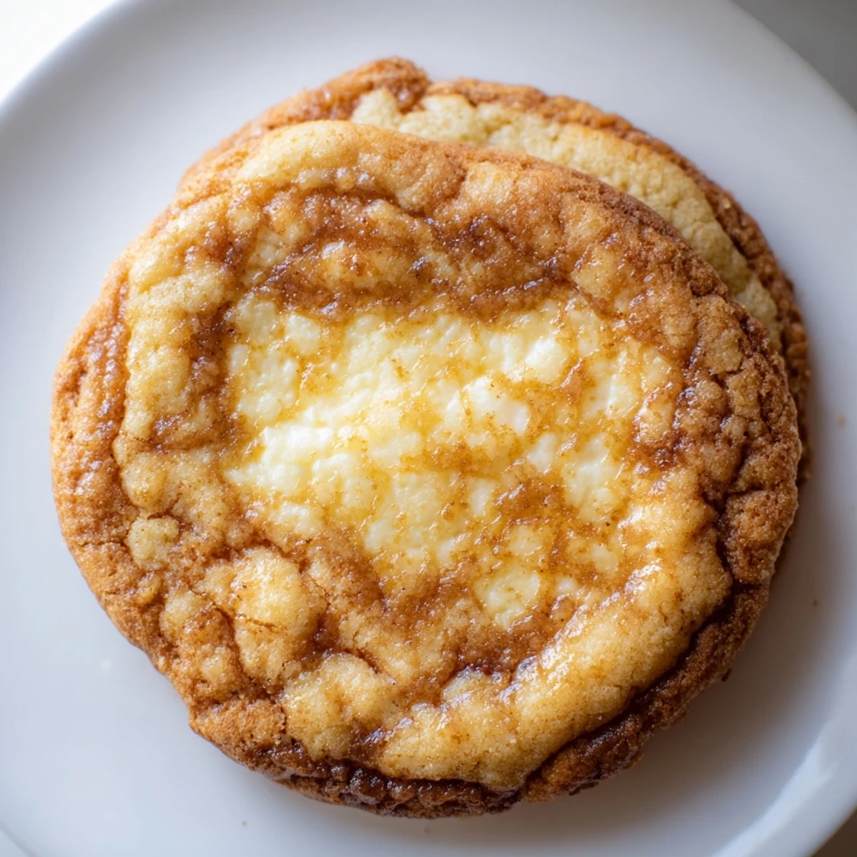 Crispy caramelized sugar tops these soft baked creme brulee cookies with tender centers