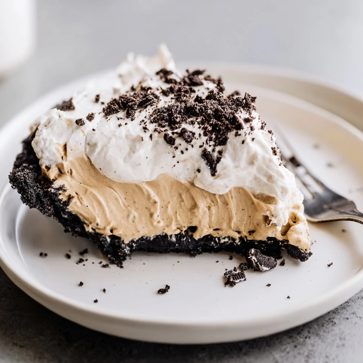 Peanut Butter Oreo Pie