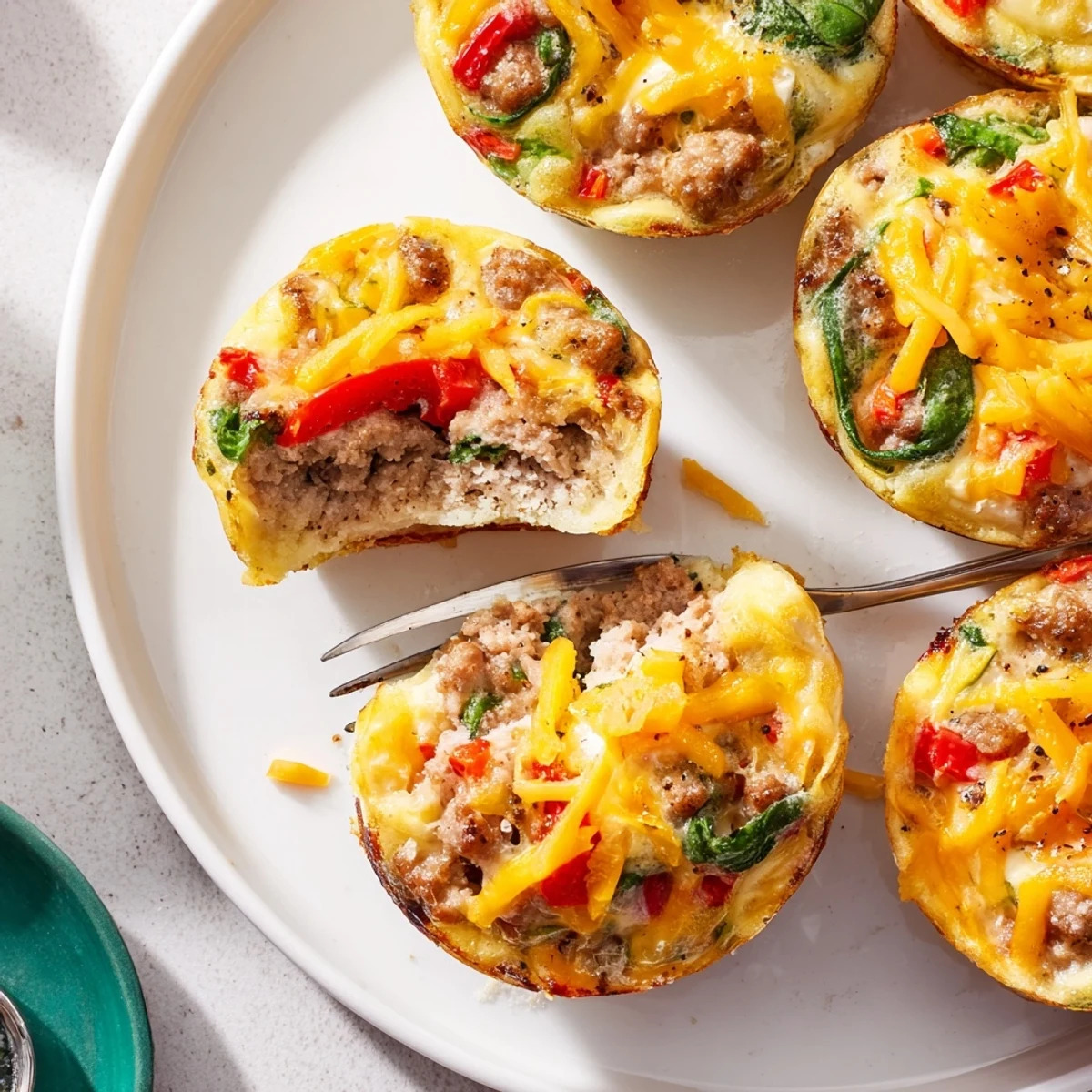 Turkey Sausage Egg Muffins