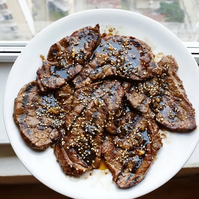 Beef Yakiniku Japanese Barbecue