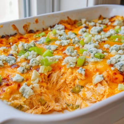 Jalapeno Buffalo Chicken Casserole
