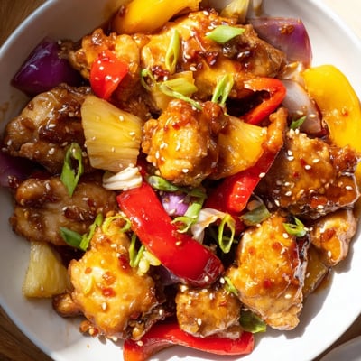 Hawaiian Chicken Pineapple Glaze